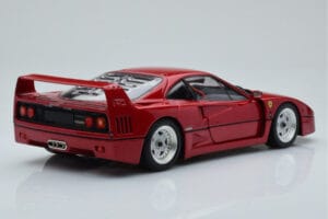 Ferrari F40 Rouge Métallisé Asia Exclusive Kyosho 1:18 08416RM-G Métal Moulé — image 3 sur 14