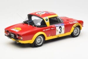 Fiat 124 Abarth #3 Barbasio / Sodano East African Safari Rally 1974 Sun Star 1:18 4952 Métal Moulé — image 3 sur 8
