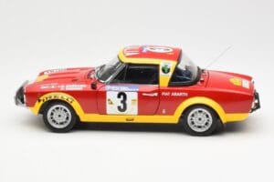 Fiat 124 Abarth #3 Barbasio / Sodano East African Safari Rally 1974 Sun Star 1:18 4952 Métal Moulé — image 4 sur 8