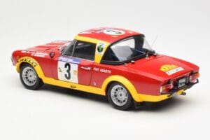 Fiat 124 Abarth #3 Barbasio / Sodano East African Safari Rally 1974 Sun Star 1:18 4952 Métal Moulé — image 7 sur 8