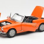 Fiat 124 BS Orange Sun Star 1:18 4906 - image 2 of 8