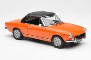 Fiat 124 BS Orange Sun Star 1:18 4906 Métal Moulé — image 6 sur 8