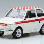 Fiat 126 Abarth Blanc MCG 1:18 MCG18325 Métal Moulé