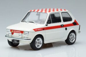 Fiat 126 Abarth Blanc MCG 1:18 MCG18325 Métal Moulé