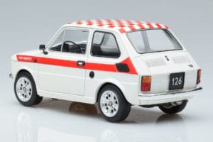 Fiat 126 Abarth Blanc MCG 1:18 MCG18325 Métal Moulé — image 5 sur 6
