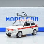 Fiat 126 Abarth Blanc MCG 1:18 MCG18325 Métal Moulé - image 6 of 6