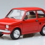 Fiat 126 Rouge MCG 1:18 MCG18323 Métal Moulé
