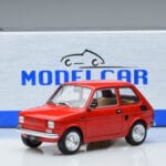 Fiat 126 Rouge MCG 1:18 MCG18323 Métal Moulé - image 6 of 6