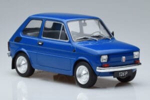 Fiat 126P Bleu MCG 1:18 MCG18324 Métal Moulé — image 4 sur 6