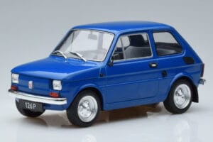Fiat 126P Bleu MCG 1:18 MCG18324 Métal Moulé