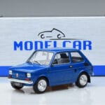 Fiat 126P Bleu MCG 1:18 MCG18324 Métal Moulé - image 6 of 6