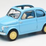 Fiat Nuova 500 Celeste Bleu Kyosho 1:18 08966LB