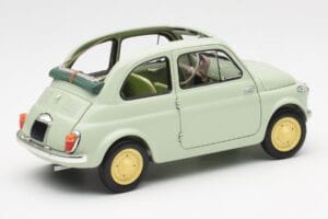 Fiat Nuova 500 Clear Vert Kyosho 1:18 08966LG Métal Moulé — image 3 sur 8