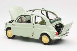 Fiat Nuova 500 Clear Vert Kyosho 1:18 08966LG Métal Moulé — image 5 sur 8
