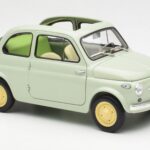 Fiat Nuova 500 Clear Vert Kyosho 1:18 08966LG - image 6 of 8