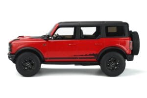 Ford Bronco 4-Door Wildtrak Rouge GT Spirit 1:18 GT360 Résine — image 3 sur 5