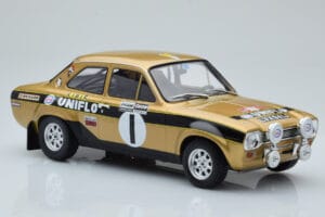 Ford Escort Mk1 RS1600 Night Version #1 R. Clark / J. Porter Rally Wales 1972 IXO 1:18 18RMC100 Métal Moulé — image 4 sur 6