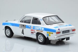 Ford Escort Mk1 RS1600 Night Version #4 R. Clark / T. Mason RAC Rally 1972 IXO 1:18 18RMC101 Métal Moulé — image 5 sur 6