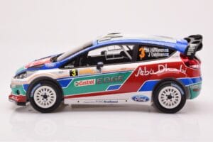 Ford Fiesta RS WRC Ford Abu Dhabi #3 M. Hirvonen / J. Lehtinen Winner Rally Australia 2011 Minichamps 1:18 151110803 Métal Mo — image 3 sur 6