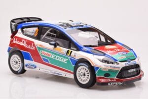 Ford Fiesta RS WRC Ford Abu Dhabi #3 M. Hirvonen / J. Lehtinen Winner Rally Australia 2011 Minichamps 1:18 151110803 Métal Mo — image 4 sur 6