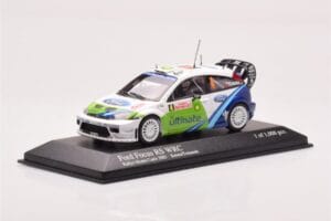 Ford Focus RS WRC #4 R. Kresta / J. Tomanek Rally Monte Carlo 2005 Minichamps 1:43 400058404 Métal Moulé — image 2 sur 4