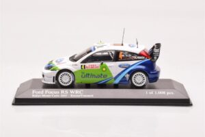 Ford Focus RS WRC #4 R. Kresta / J. Tomanek Rally Monte Carlo 2005 Minichamps 1:43