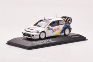 Ford Focus RS WRC #4 M. Martin / M. Park Neste Rally Finland Winners 2003 Minichamps 1:43 400038304 Métal Moulé — image 2 sur 4