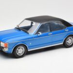 Ford Granada Mk1 Bleu Métallisé Noir Mat MCG 1:18 MCG18394