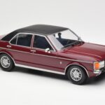 Ford Granada Mk1 Rouge Foncé Métallisé Noir Mat MCG 1:18 MCG18393 - image 4 of 6