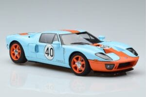 Ford GT Gulf Livery AUTOart 1:18 80513 Métal Moulé — image 5 sur 8