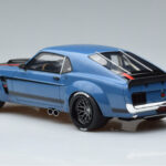 Ford Mustang Boss Cobra Ruffian Cars Bleu GT Spirit 1:18 - image 5 of 6
