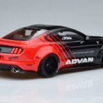 Ford Mustang S550 LB Works Liberty Walk Advan GT Spirit 1:18 KJ035 Résine - image 2 of 6
