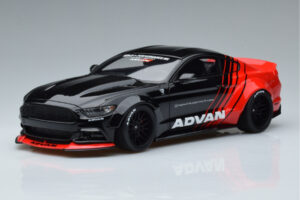 Ford Mustang S550 LB Works Liberty Walk Advan GT Spirit 1:18 KJ035 Résine