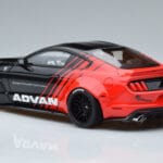 Ford Mustang S550 LB Works Liberty Walk Advan GT Spirit 1:18 KJ035 Résine - image 5 of 6
