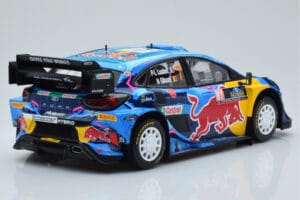 Ford Puma Rally1 WRC #7 P-L. Loubet / N. Gilsoul Rally Sweden 2023 IXO 1:18 18RMC154B Métal Moulé — image 2 sur 6