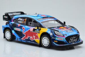 Ford Puma Rally1 WRC #7 P-L. Loubet / N. Gilsoul Rally Sweden 2023 IXO 1:18 18RMC154B Métal Moulé — image 4 sur 6