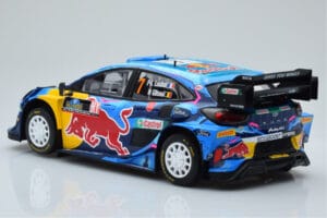 Ford Puma Rally1 WRC #7 P-L. Loubet / N. Gilsoul Rally Sweden 2023 IXO 1:18 18RMC154B Métal Moulé — image 5 sur 6