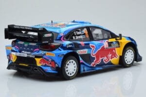 Ford Puma Rally1 WRC #8 O. Tanak / M. Jarveoja Winner Rally Sweden 2023 IXO 1:18 18RMC154A Métal Moulé — image 2 sur 6