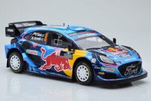 Ford Puma Rally1 WRC #8 O. Tanak / M. Jarveoja Winner Rally Sweden 2023 IXO 1:18 18RMC154A Métal Moulé — image 4 sur 6