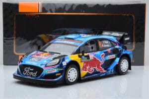 Ford Puma Rally1 WRC #8 O. Tanak / M. Jarveoja Winner Rally Sweden 2023 IXO 1:18 18RMC154A Métal Moulé — image 6 sur 6
