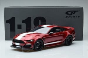 Ford Mustang S550 Shelby Super Snake Rouge GT Spirit 1:18 GT397 Résine — image 6 sur 6