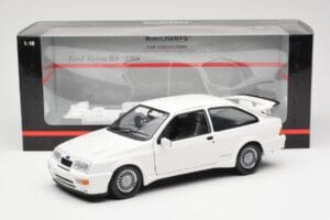 Ford Sierra RS RHD Blanc Minichamps 1:18 150084070 Métal Moulé — image 8 sur 8