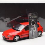 Honda Civic EG6 VTEC Rouge LCD 1:18 LCD18018-RE - image 11 of 11