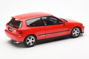 Honda Civic EG6 VTEC Rouge LCD 1:18 LCD18018-RE Métal Moulé — image 4 sur 11