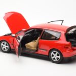 Honda Civic EG6 VTEC Rouge LCD 1:18 LCD18018-RE - image 8 of 11