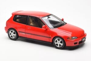 Honda Civic EG6 VTEC Rouge LCD 1:18 LCD18018-RE Métal Moulé — image 9 sur 11