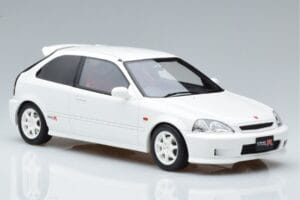 Honda Civic Type R EK9 Blanc Otto 1:18 OT264 Résine — image 4 sur 7