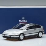 Honda CRX EF Argent Norev 1:18 188011 Métal Moulé - image 6 of 6