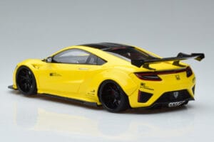 Honda NSX NC1 LB Works Liberty Walk Jaune GT Spirit 1:18 KJ034 Résine — image 5 sur 6