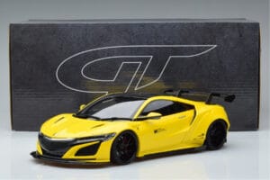 Honda NSX NC1 LB Works Liberty Walk Jaune GT Spirit 1:18 KJ034 Résine — image 6 sur 6